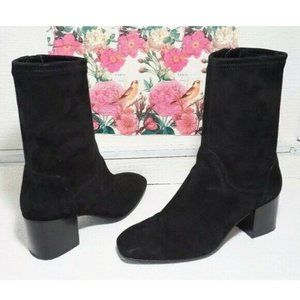 Aquatalia Carie Waterproof Bootie Ankle Boot Black